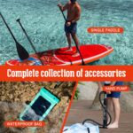 SUP дошка Funwater Feath-R Lite Koi 3.5м SUPFR01E - Зображення 4