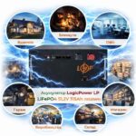Акумулятор LogicPower LP LiFePO4 51.2V 315Ah 16128Wh BMS JK 200A/100А RM RS485/CAN BL
