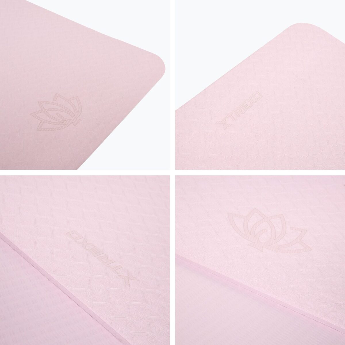 Фітнес килимок XTREXO comfort 10 mm TXO-B4Z003-VT light pink - Зображення 3