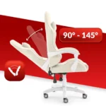 Геймерське крісло тканинне Hell's Chair HC-1000 Beighe - Зображення 7