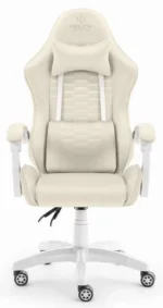 Геймерське крісло тканинне Hell's Chair HC-1000 Beighe - Зображення 2
