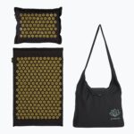 Фітнес килимок для акупресури XTREXO ECO з подушкою TXO-B4Z006-BK чорний