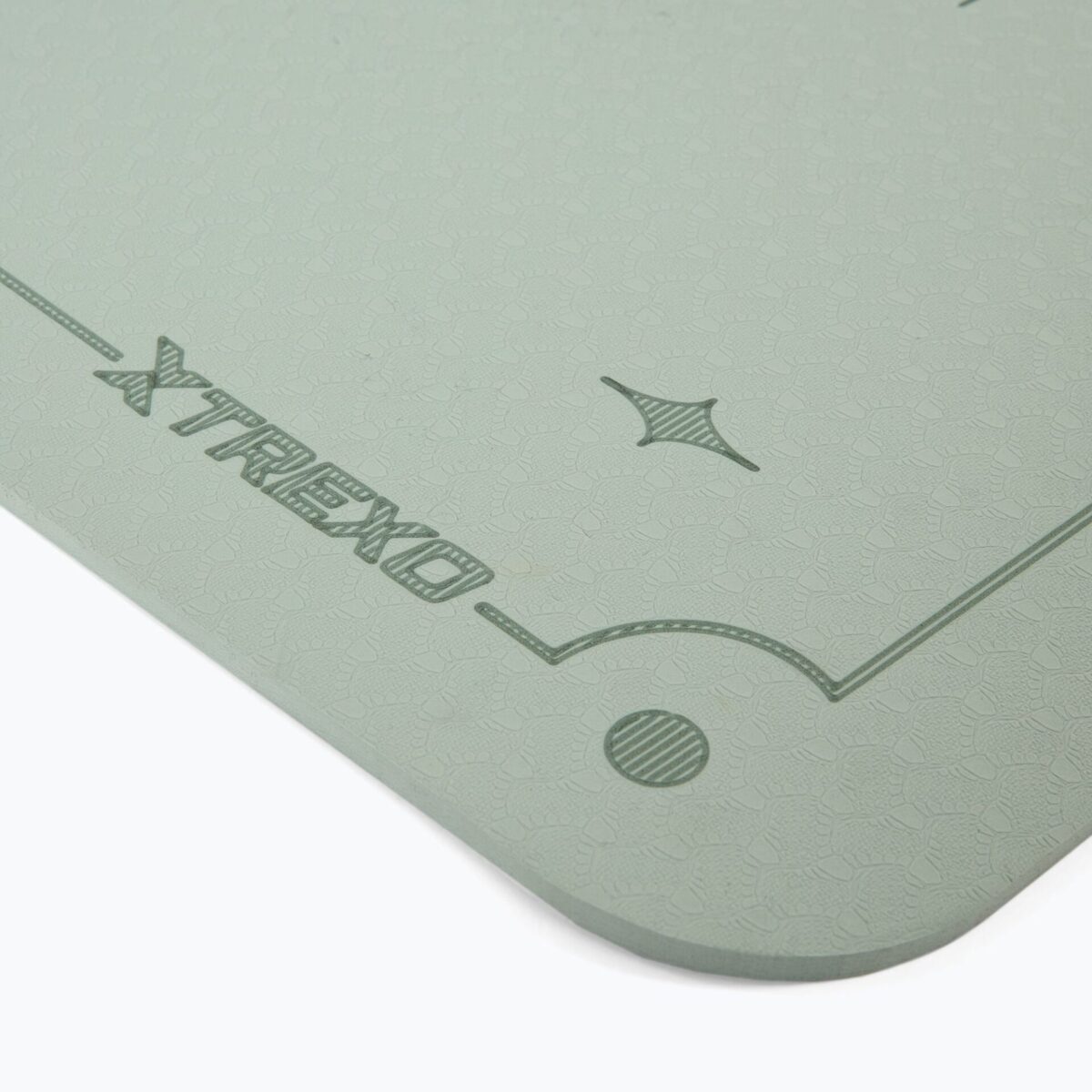Фітнес килимок для йоги XTREXO EcoGrip 6 мм XTREXO TXO-B4Z001-GN зелений - Зображення 3