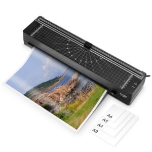 Ламінатор Adler AD 1042 black A3