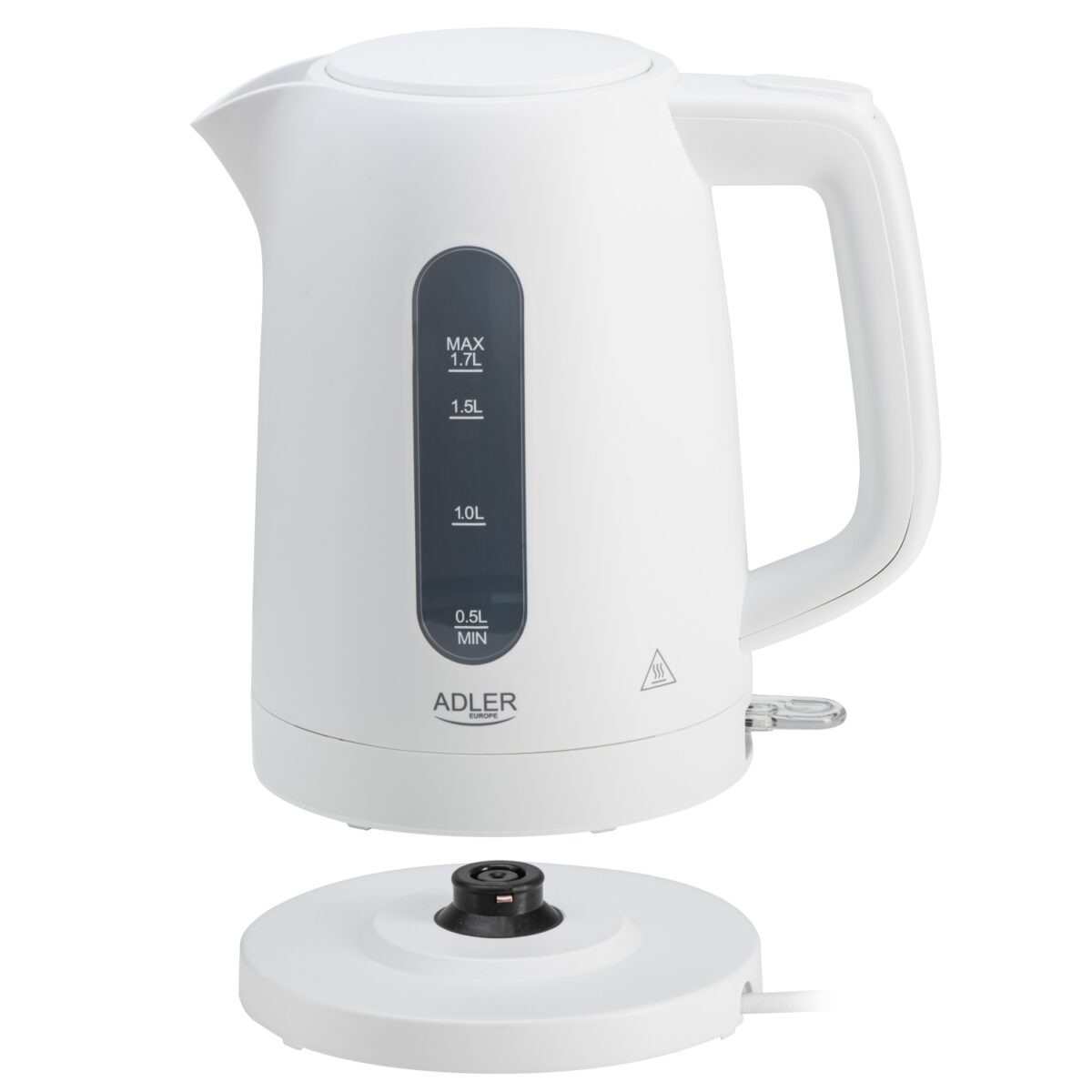 Чайник електричний Adler AD 1379w 2200 Вт 1.7 л - Зображення 5