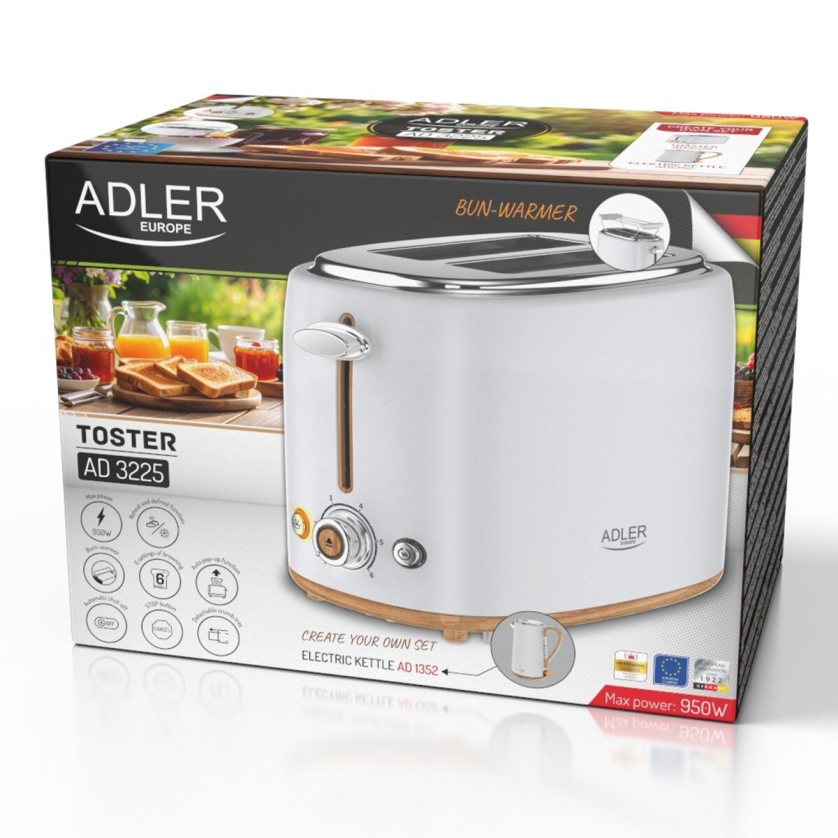 Тостер Adler AD 3225 - Зображення 10