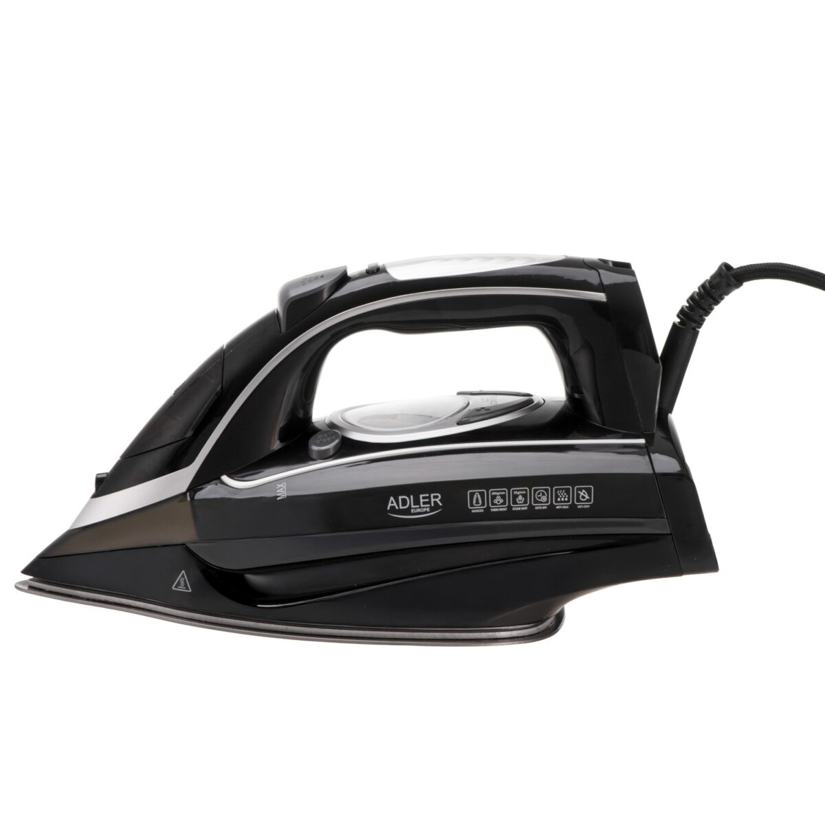 Парова праска Adler AD 5054 LCD 3000 W Stopa SWIFT GLIDE - Зображення 4