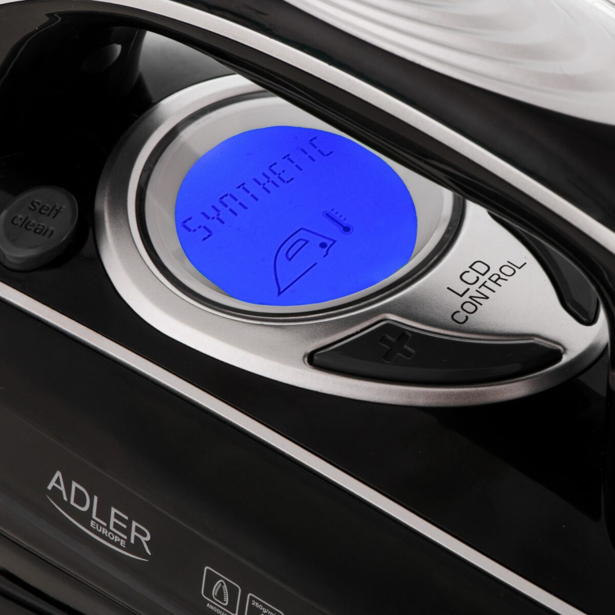 Парова праска Adler AD 5054 LCD 3000 W Stopa SWIFT GLIDE - Зображення 9