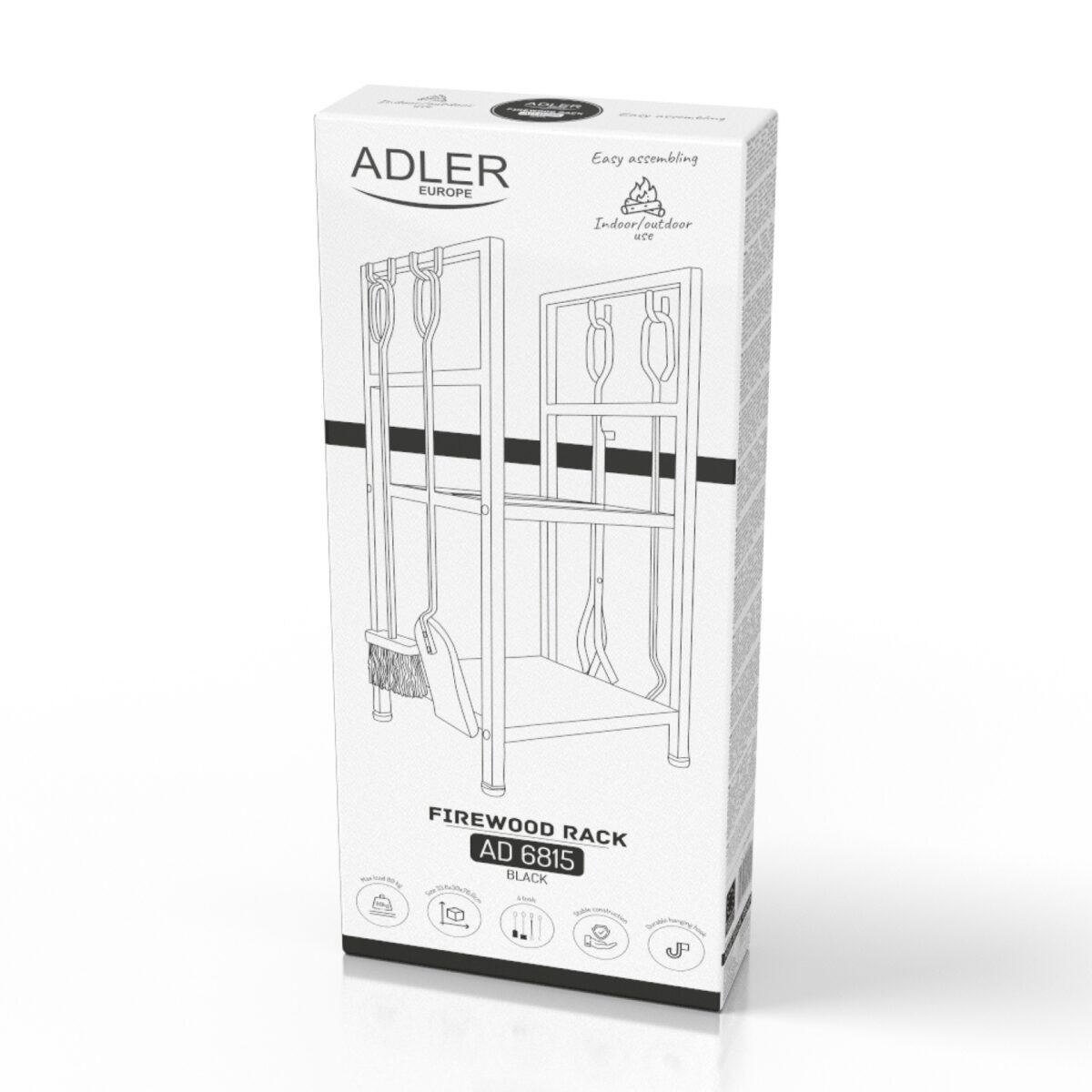 Підставка під дрова Adler AD 6815 - Зображення 9