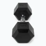 Гантель XTREXO Hex 10 кг з гумовим покриттям