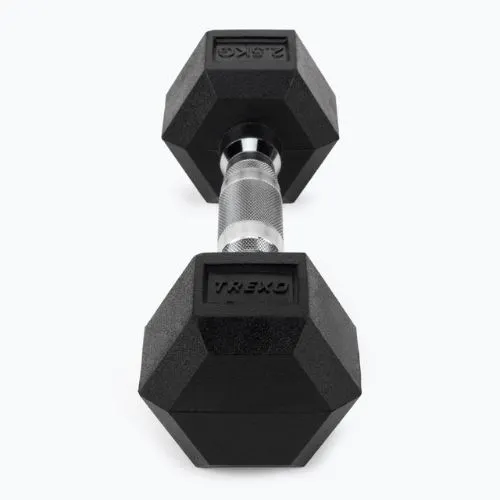 Гантель прогумована XTREXO Hex HXD25 2.5 кг