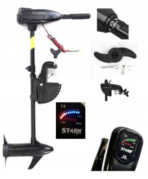 Електричний підвісний двигун Storm для човна N60 60 lb 672 W