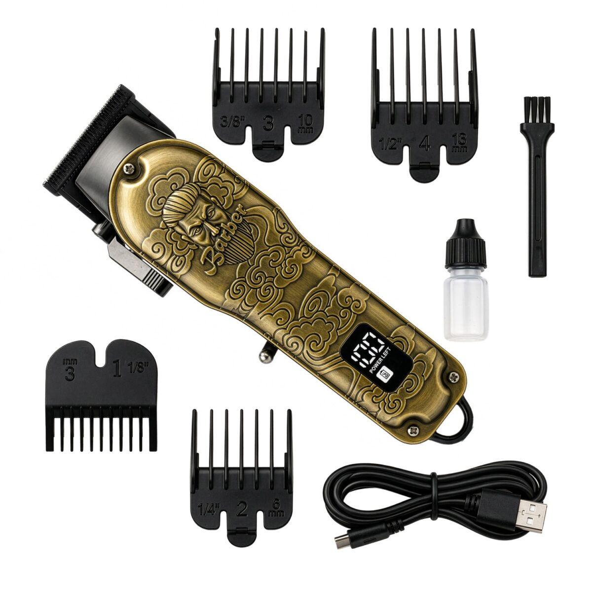 Машинка для стрижки Adler AD 2857 0.8–13 мм USB 210 хв