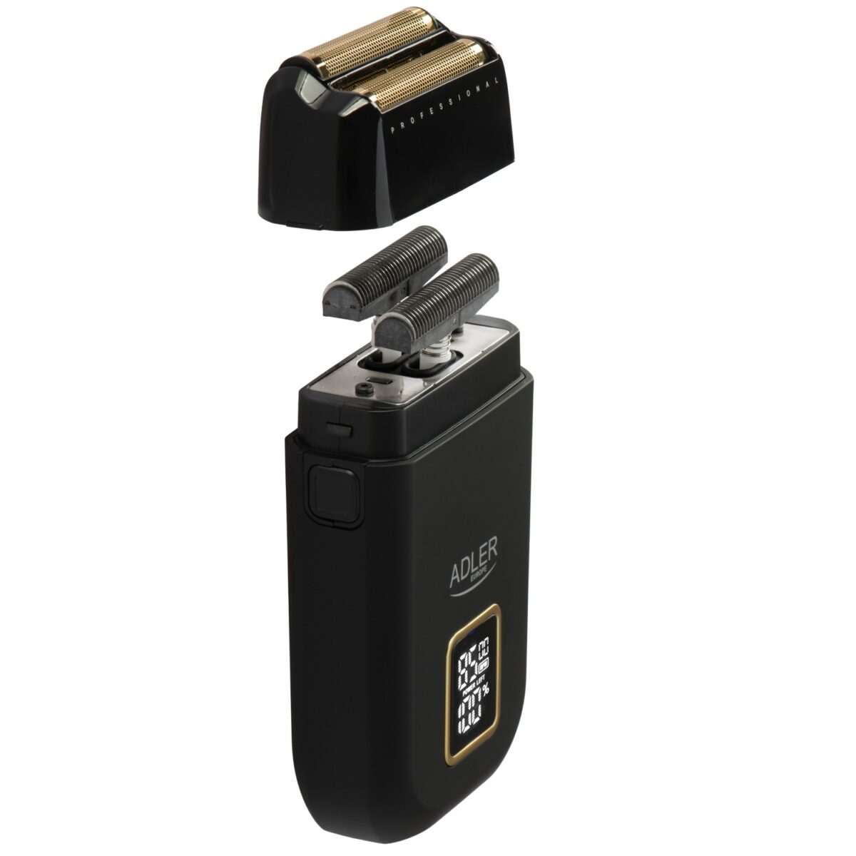 Бритва Adler AD 2947 з USB-C, LCD та 3 швидкостями