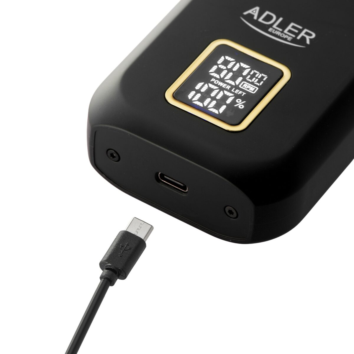 Бритва Adler AD 2947 з USB-C, LCD та 3 швидкостями