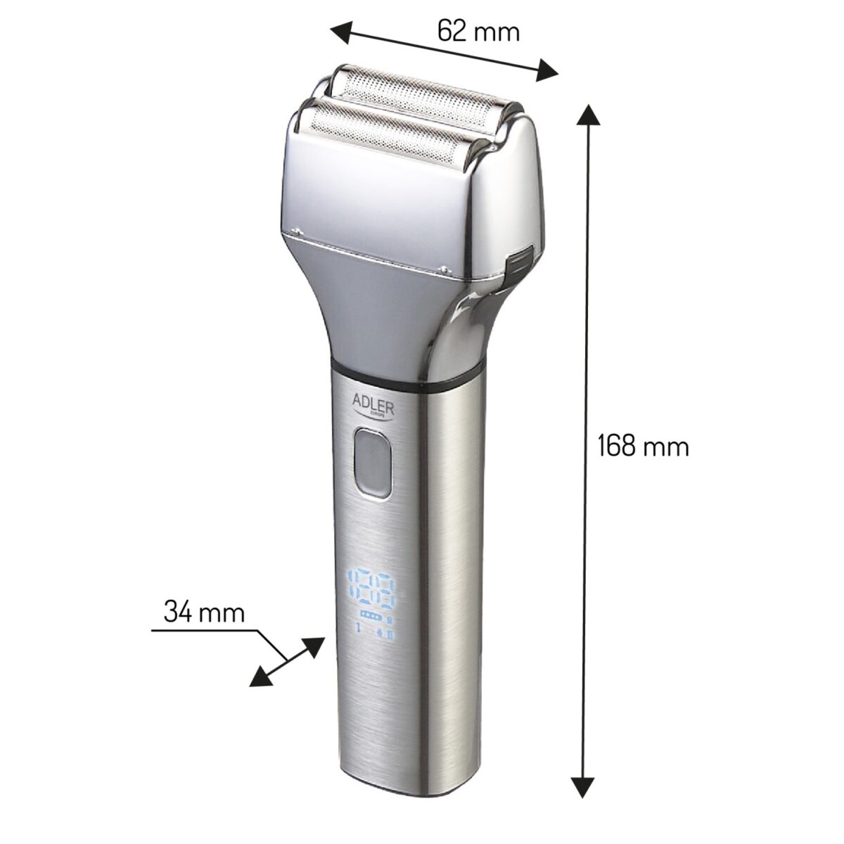 Тример 4в1 Adler AD 2950 LED USB-C IPX6