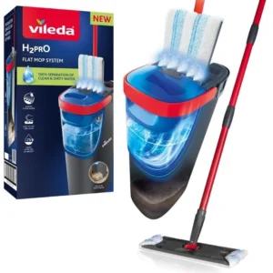 Набір для прибирання Vileda H2PrO Flat Mop System з подвійним резервуаром 175774