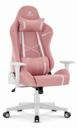 Геймерське крісло Hell's Chair HC-2001 Pink White