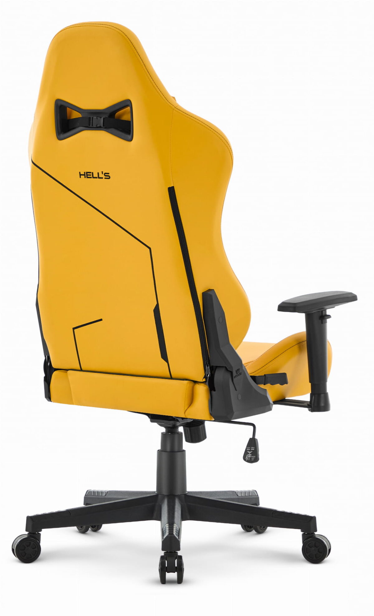 Геймерське крісло Hell's Chair HC-2001 Yellow - Зображення 6