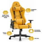 Геймерське крісло Hell's Chair HC-2001 Yellow - Зображення 10