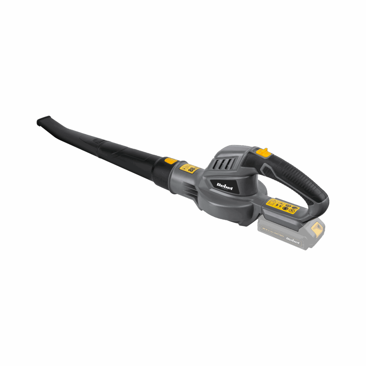 Бездротовий повітродув Rebel RB-5000.1 20V - Зображення 2