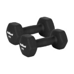 Гантелі HEX Rebel ACTIVE 2x6 кг з неопреновим покриттям, чавунні