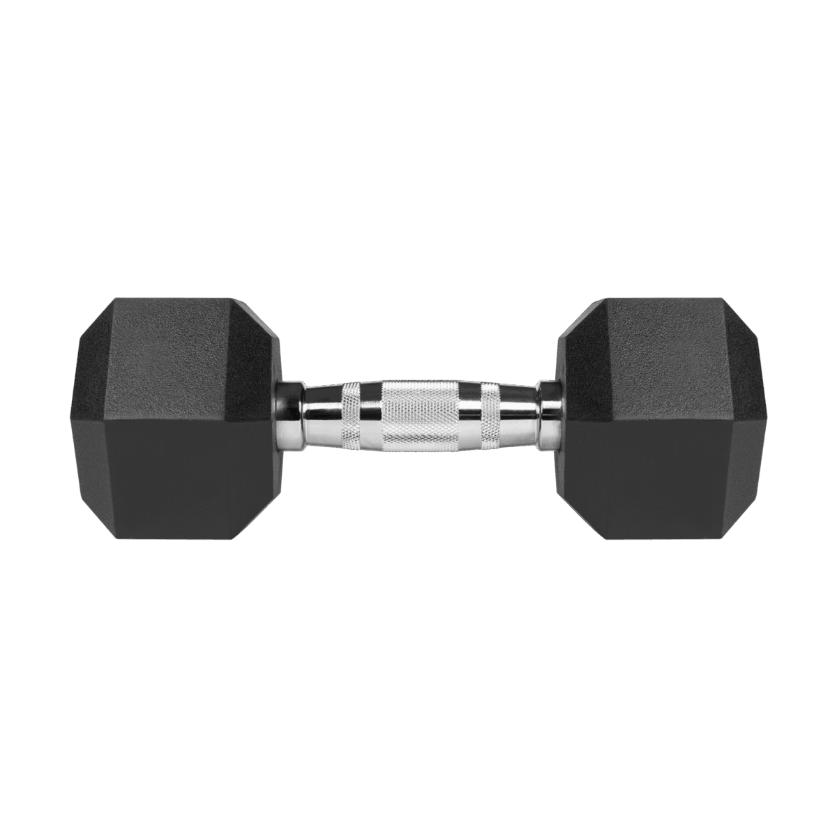 Гантелі HEX Rebel Active 2x9 кг з гумовим покриттям та чавунною основою - Зображення 4