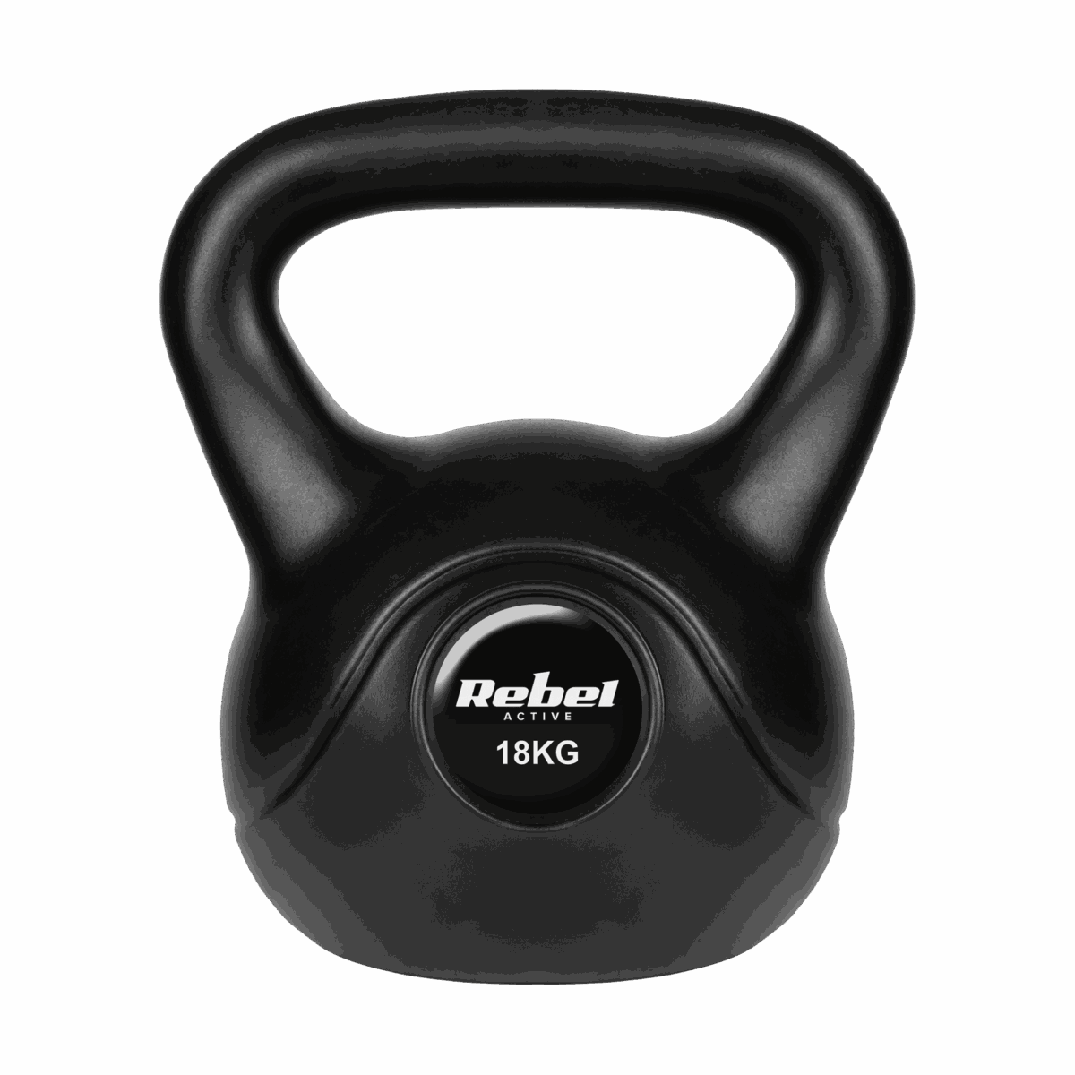 Гиря бітумінозна Rebel RBA-2319 ACTIVE 18 кг для силових тренувань - Зображення 2