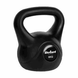 Гиря бітумінозна Rebel Active 6 кг для силових тренувань