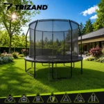 Батут Trizand 366 см з сіткою драбинкою 150 кг - Зображення 3