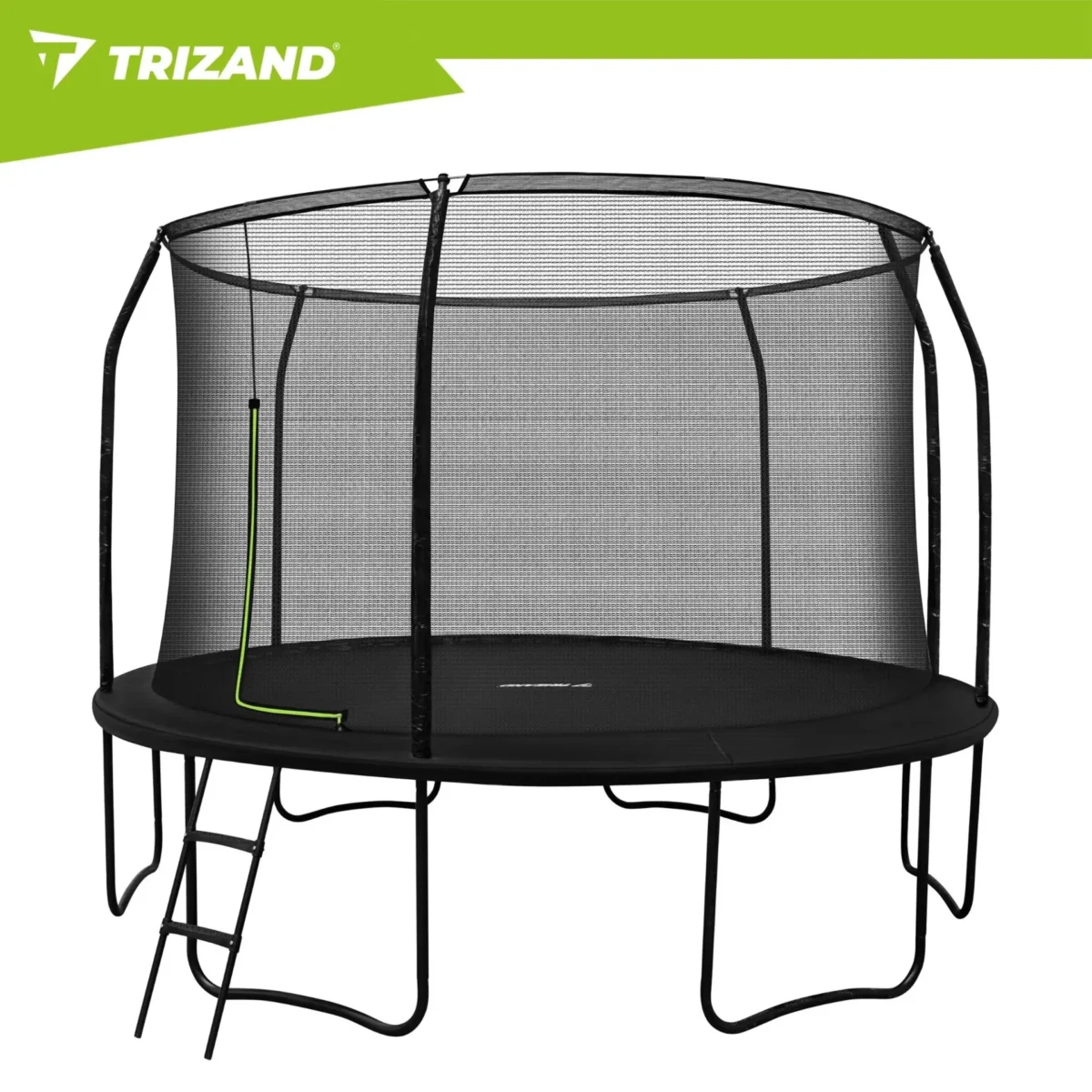 Батут Trizand 366 см з сіткою драбинкою 150 кг - Зображення 5