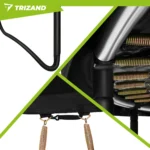Батут Trizand 366 см з сіткою драбинкою 150 кг - Зображення 4