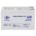 Акумулятор мультигелевий LogicPower LPM-MG 12V 7.5 Ah - Зображення 3