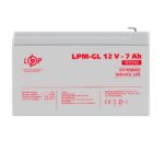 Акумулятор гелевий LogicPower LPM-GL 12V 7 Ah