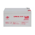 Акумулятор гелевий LogicPower LPM-GL 12V 7.5 Ah - Зображення 2