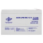 Акумулятор мультигелевий LogicPower LPM-MG 12V - 7.5 Ah - Зображення 4