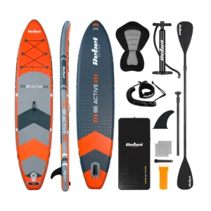 Надувна дошка Rebel SUP з сидінням для плавання, RBA-4501-OR 350 см