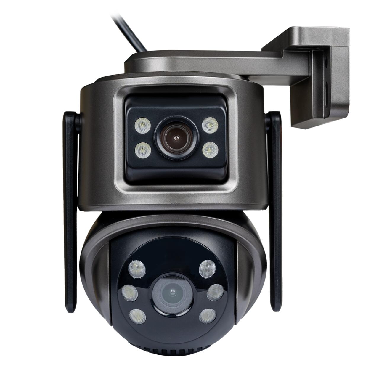 b0d6fe5307bdf9c04c08fd5547327 Комплект бездротової поворотної камери GreenVision GV-201-IP-M-DOС30-30 SD з блоком живлення - Зображення 1