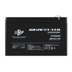 Акумулятор AGM LogicPower LPM 12V 9 Ah