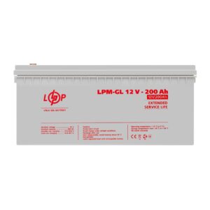 Акумулятор гелевий LogicPower LPM-GL 12V 200 Ah