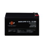 Акумулятор AGM LogicPower LPM 12V 12 Ah - Зображення 2
