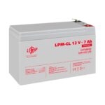 Акумулятор гелевий LogicPower LPM-GL 12V 7 Ah - Зображення 4