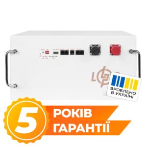 Акумулятор LogicPower LP LiFePO4 51.2 V-150 Ah 7680 Wh BMS JK 150 А/100 А RM RS485/CAN WH