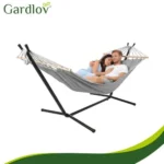 Гамак Gardlov 200x150 см на сталевому стелажі до 250 кг - Зображення 14