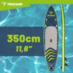 Надувний сапборд Trizand 27785 350 см з веслом, насосом та аксесуарами - Зображення 3