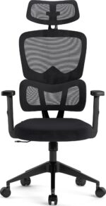 Офісне крісло SENSE7 Veno чорного кольору - Зображення 7