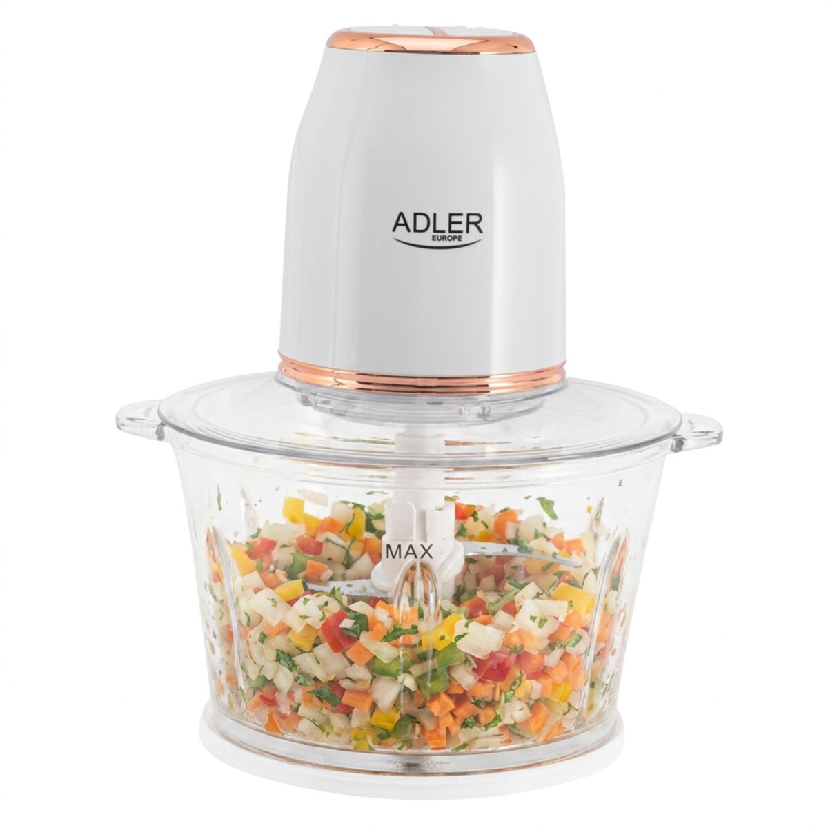 Подрібнювач зі скляною чашею Adler AD 4092 XXL 2L