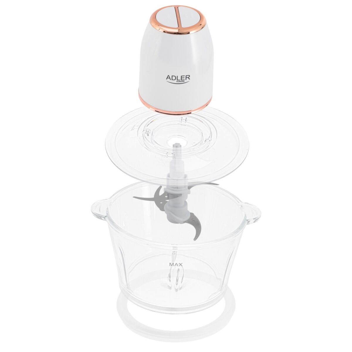 Подрібнювач зі скляною чашею Adler AD 4092 XXL 2L