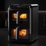 Аерофритюрниця на два кошики Adler AD 6325 10л (4л i 6л) 2700Вт