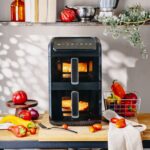 Аерофритюрниця на два кошики Adler AD 6325 10л (4л i 6л) 2700Вт